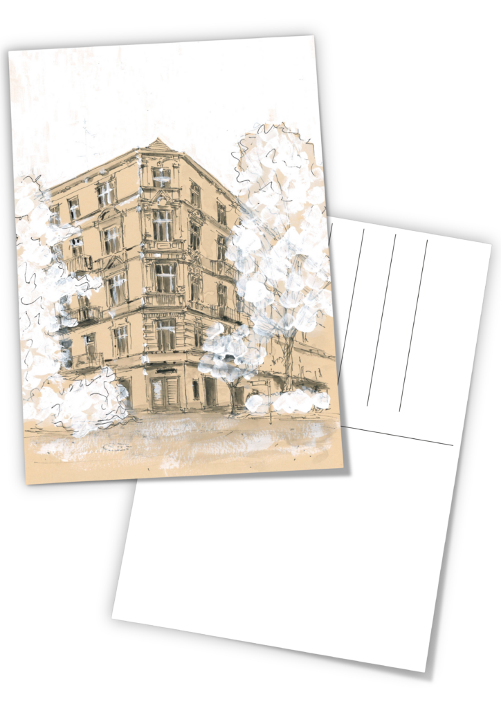 POSTKARTE BERLIN KREUZBERG