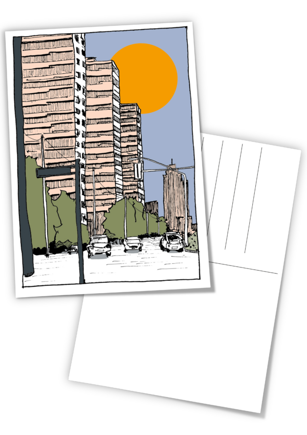 POSTKARTE BERLIN LEIPZIGER STRASSE