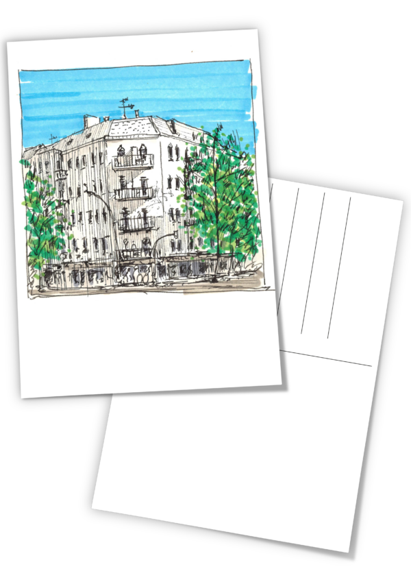 POSTKARTE BERLIN SONNENALLEE