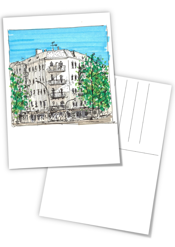 POSTKARTE BERLIN SONNENALLEE